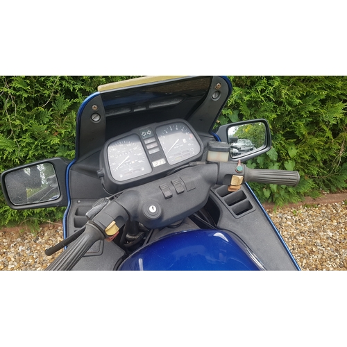 350 - BMW K100 1000cc motorcycle. 1984 
147,439 miles only.
Runs.
New Motobatt gel battery fitted costing ... 