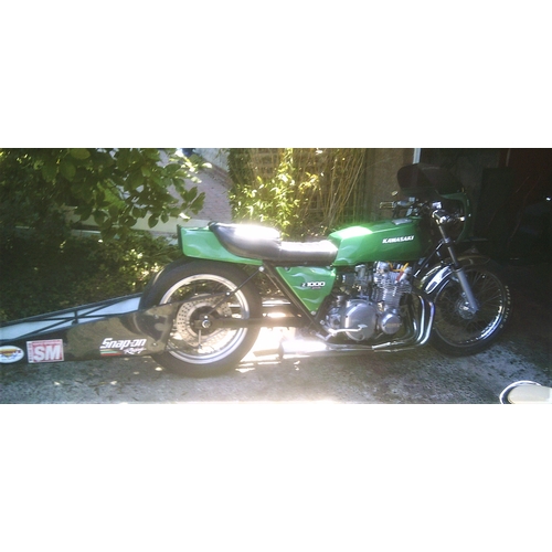 410 - Kawasaki Z1000/900 Motorcycle. 1978. Frame No KZT000003526. Imported from the US. C/w shipping invoi... 