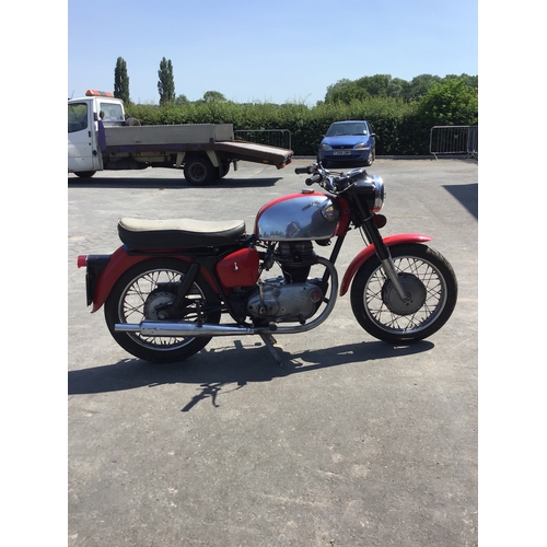 400A - Royal Enfield Crusader 250 motorcycle. 1960. Runs. New front tyre, recent engine overhaul. 12 Months... 