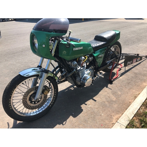 410 - Kawasaki Z1000/900 Motorcycle. 1978. Frame No KZT000003526. Imported from the US. C/w shipping invoi... 