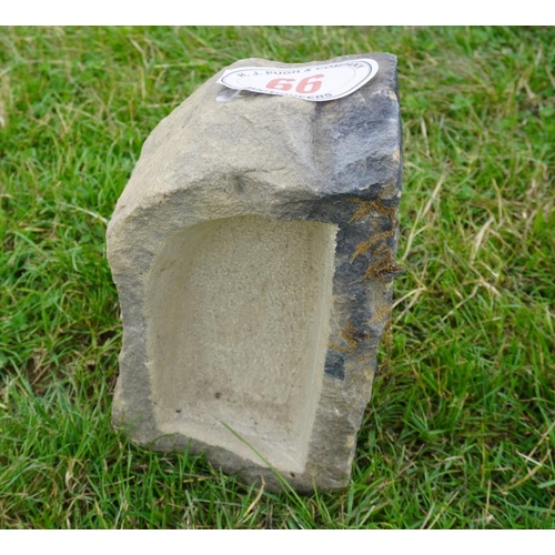 66 - York stone candle niche 15