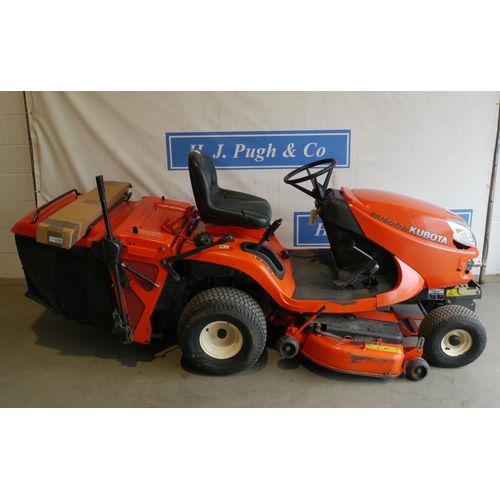 511 - Kubota GR1600 11 mower, deck and collector. Runs and drives +VAT