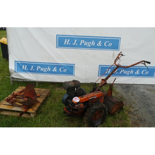 521 - Howard 300 garden rotavator and attachments for spares/repair