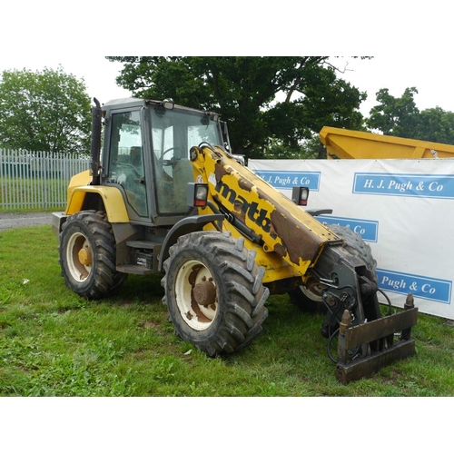 895 - Matbro TR250 loader. 1997, off farm, working. SN. 59478. Reg. R609 RCJ +VAT