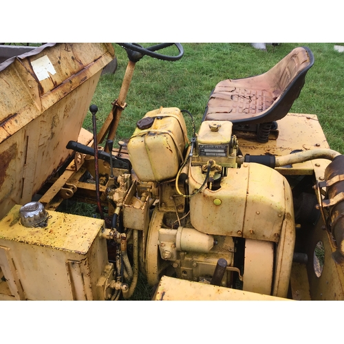 707 - Benford 23CWT hydraulic tip dumper. Runs