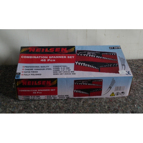 505A - Neilsen 48pc combination spanner set