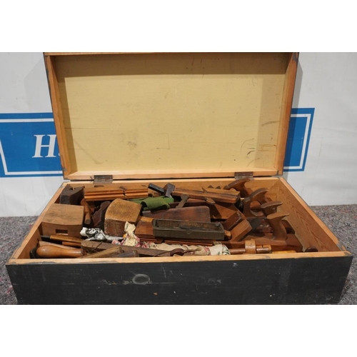 Sold at Auction: Vintage Wood Portable Tool/ Equipment Box