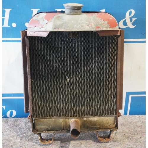 David Brown Cropmaster radiator