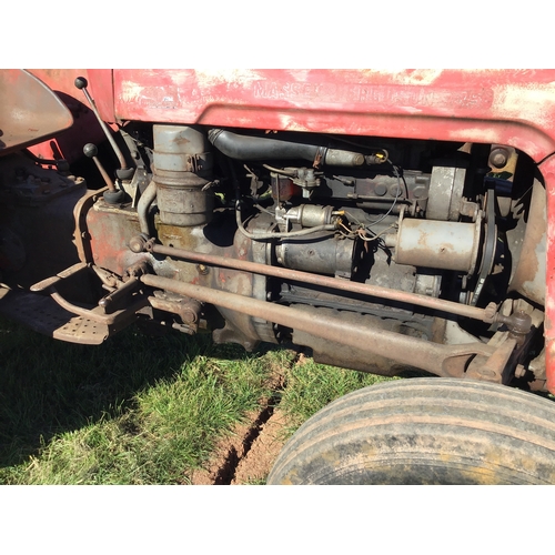 340 - Massey Ferguson 35 3 cylinder tractor. Running order