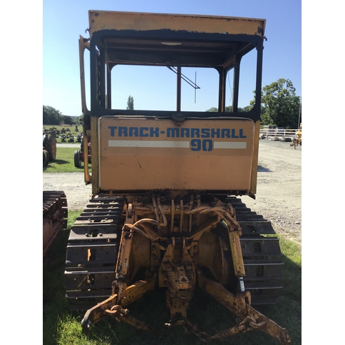 325 - Track Marshall 90 crawler tractor. One track needs attention. No paperwork +VAT