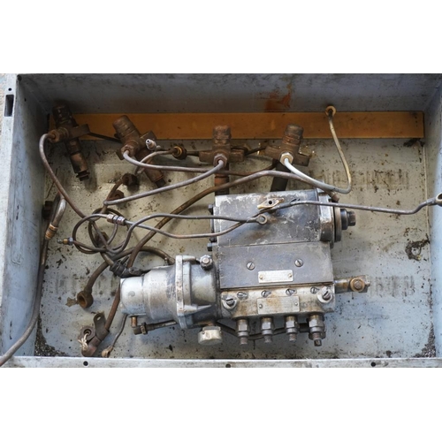 144 - Ferguson TEF diesel pump and injectors