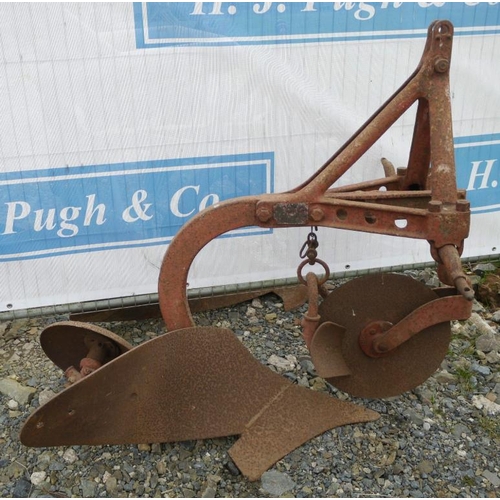 343 - Ford Ferguson single furrow plough. Badged