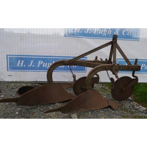 344 - Ferguson TO 2 furrow plough. Made in the USA. Type 10-AO-28