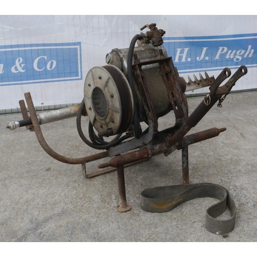 345 - Ferguson hydrovane 25 compressor. C/w original tool kit. Type 25CFM. Model A-UE20 SN. 99