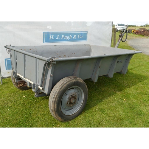 372 - Ferguson tipping trailer. Working order. 30CWT. Type LJEA 40. SN.131