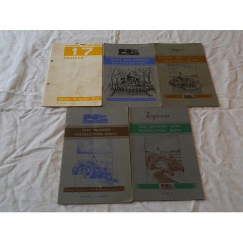 621 - Massey Ferguson trailer and Ferguson implement instruction manuals -5