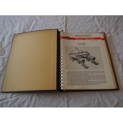 627 - Massey Ferguson product information booklet