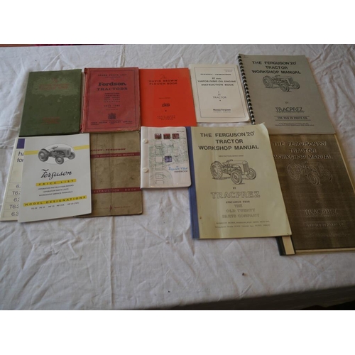 633 - Ferguson, Fordson and David Brown tractor manuals