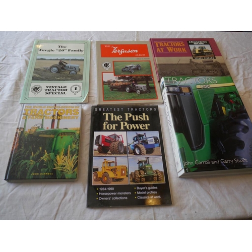 634 - Various tractor hard back books