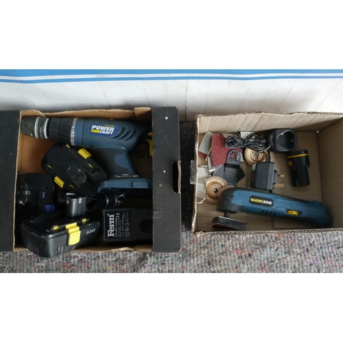 Workzone 14.4 v online drill