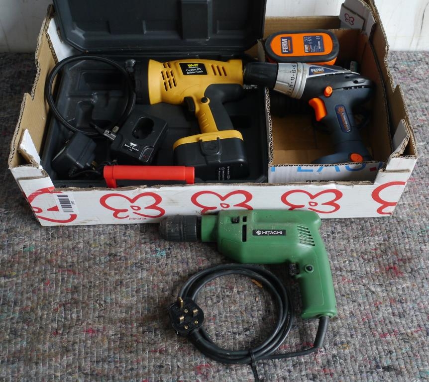 Wolf cordless 2024 drill