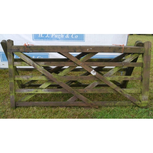 807 - Wooden gate 8ft -2