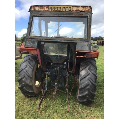 869 - Zetor 5011 tractor. Runs, Reg A893PFO. V5