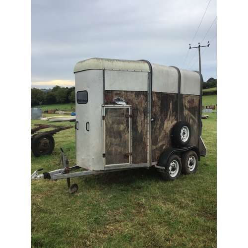 873 - Ifor Williams twin horse box