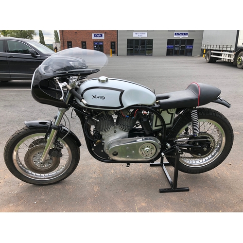 428 - NORVIN racing special motorcycle. Vincent HRD 1000cc V twin engine, engine no. F10AB/1/2241 mated to... 