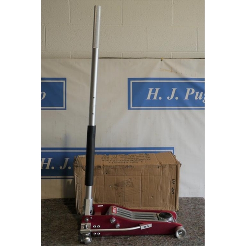 175 - 3ton Aluminium service jack +VAT