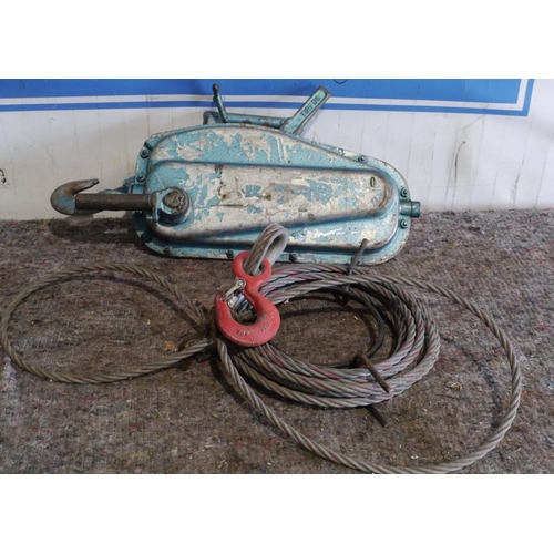 246 - Tirfor winch and role of wire rope