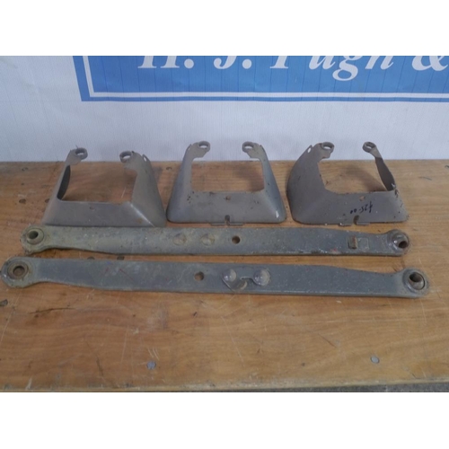 2 - Massey Ferguson PTO guards and link arms