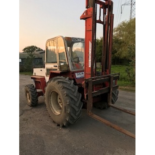 166 - Manitou fork lift+VAT