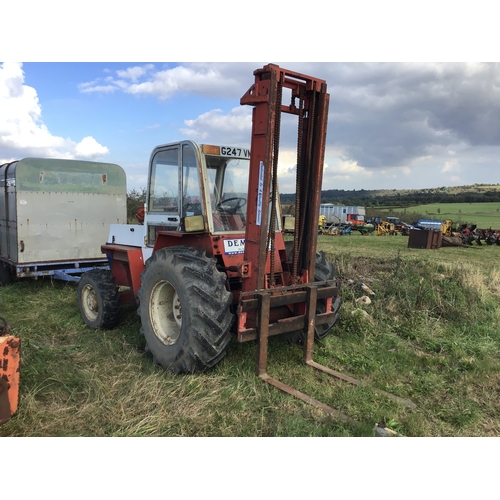 166 - Manitou fork lift+VAT