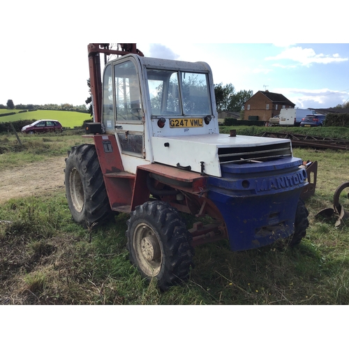 166 - Manitou fork lift+VAT