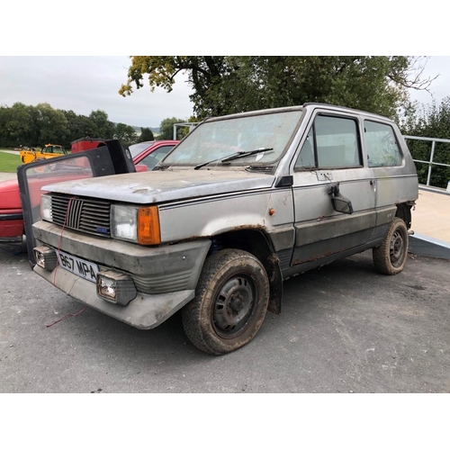 404 - Fiat Panda 4x4 barn find. 3dr. Reg. B67 MPA