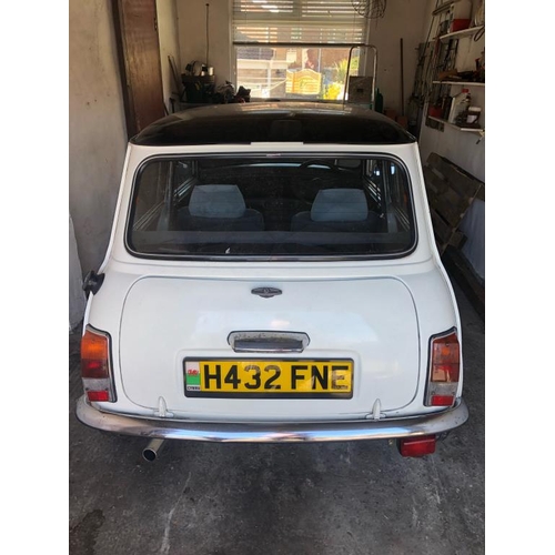 410 - Rover Mini 1000 City E 2door 
saloon.1991. 998cc. Chassis No-SAXXL2S1020449701. 87200 Miles. MOT unt... 