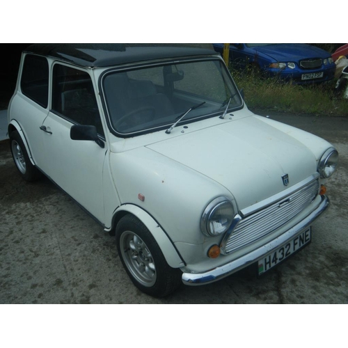 410 - Rover Mini 1000 City E 2door 
saloon.1991. 998cc. Chassis No-SAXXL2S1020449701. 87200 Miles. MOT unt... 