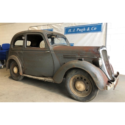 421 - Standard flying 9. 1937. This car was driven into a garage in 1954 and has remained there until this... 