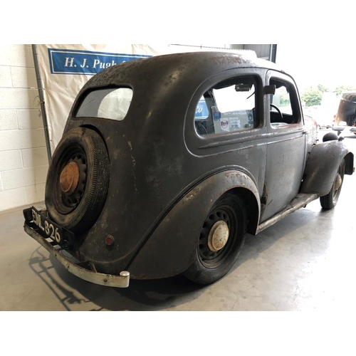 421 - Standard flying 9. 1937. This car was driven into a garage in 1954 and has remained there until this... 