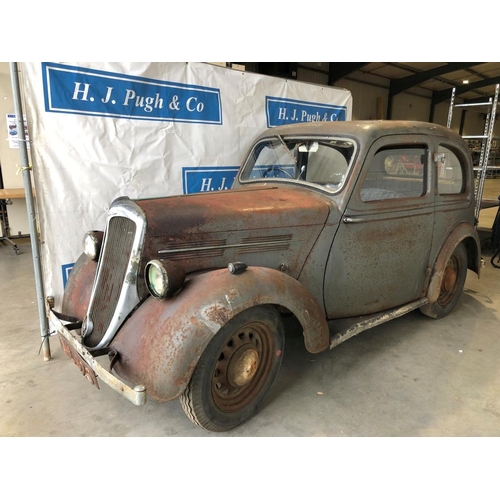 421 - Standard flying 9. 1937. This car was driven into a garage in 1954 and has remained there until this... 