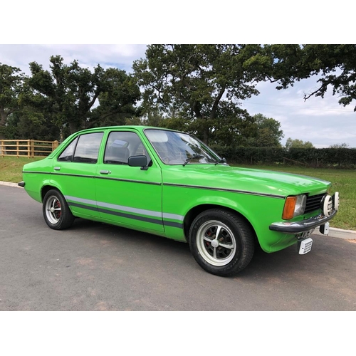 422 - Opel Kadett 1200 special 4dr saloon. 1979.1196cc. Chassis no. 9692678601. Engine no.2380013. Petrol.... 