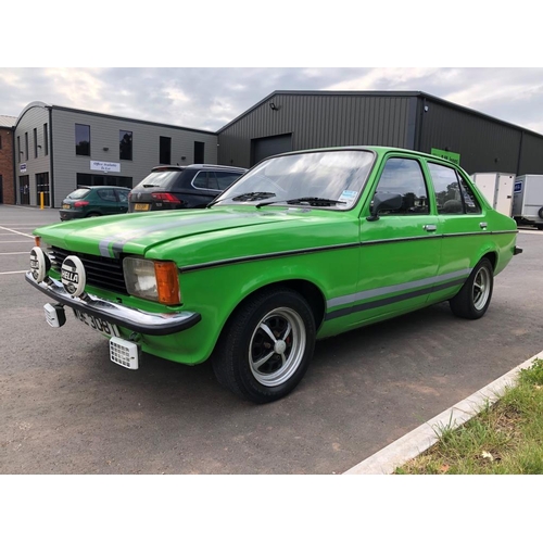 422 - Opel Kadett 1200 special 4dr saloon. 1979.1196cc. Chassis no. 9692678601. Engine no.2380013. Petrol.... 