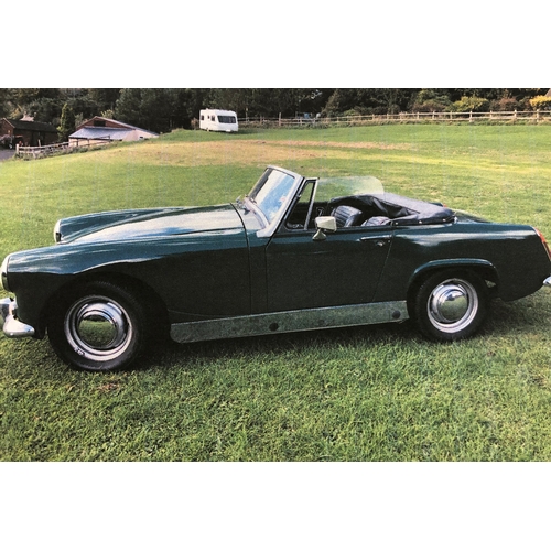 435 - MG Midget convertible. 1969. 1275cc. Chassis No- GAN4692749. Engine No- 12CEDAH5091. This vehicle ha... 