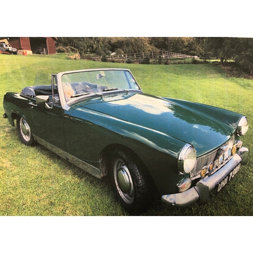 435 - MG Midget convertible. 1969. 1275cc. Chassis No- GAN4692749. Engine No- 12CEDAH5091. This vehicle ha... 