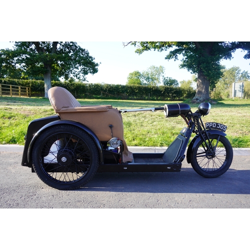 436 - Stanley Argson electric trike. 1950s. 4 speed and reverse. Very fast and runs well. Restored a few y... 