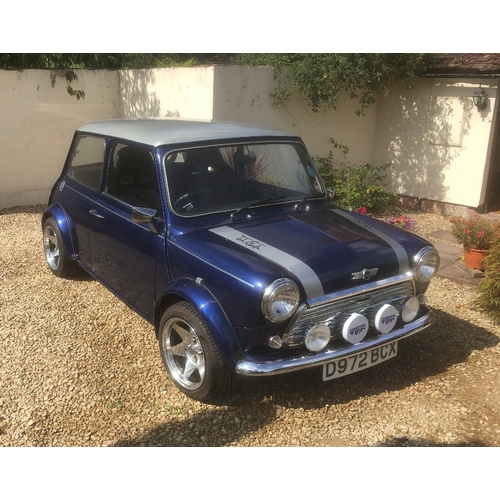 413 - Austin Mini Piccadilly 1275. 1986. 2 Door saloon with cooper decals. 1275 MG metro engine (V5 requir... 