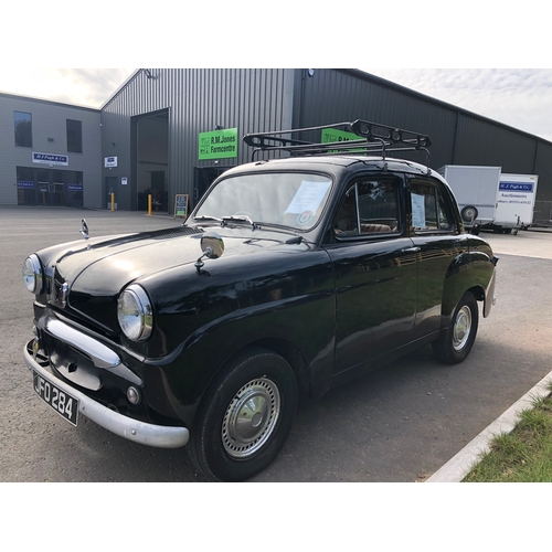 405 - Standard 10 4dr. 1956, 948cc. Vin no. BE73606DXB. Engine no. BE65769. Starts and runs. Drove to Sale... 