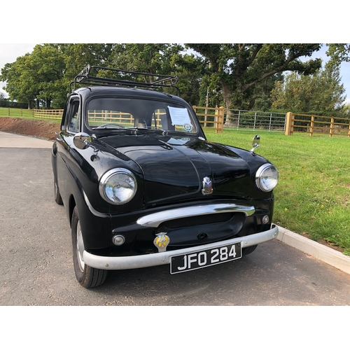 405 - Standard 10 4dr. 1956, 948cc. Vin no. BE73606DXB. Engine no. BE65769. Starts and runs. Drove to Sale... 