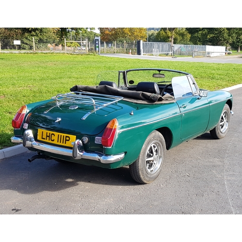 431 - MGB convertible. 1976. 1798cc. Chassis no. GHN5-401803G. Engine no. 9017. Been off the road for over... 